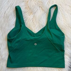 lululemon athletica Green Tank Sports Bra Top